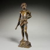 OSKAR GLADENBECK, BRONZE STATU