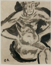 OSKAR KOKOSCHKA, UNTITLED, SEA