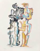 OSSIP ZADKINE, HOMMAGE A RODIN