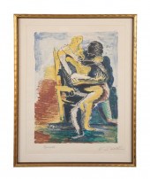 OSSIP ZADKINE "THE LOVERS" FRA