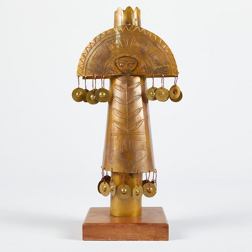 OSWALDO GUAYASAMIN BRASS