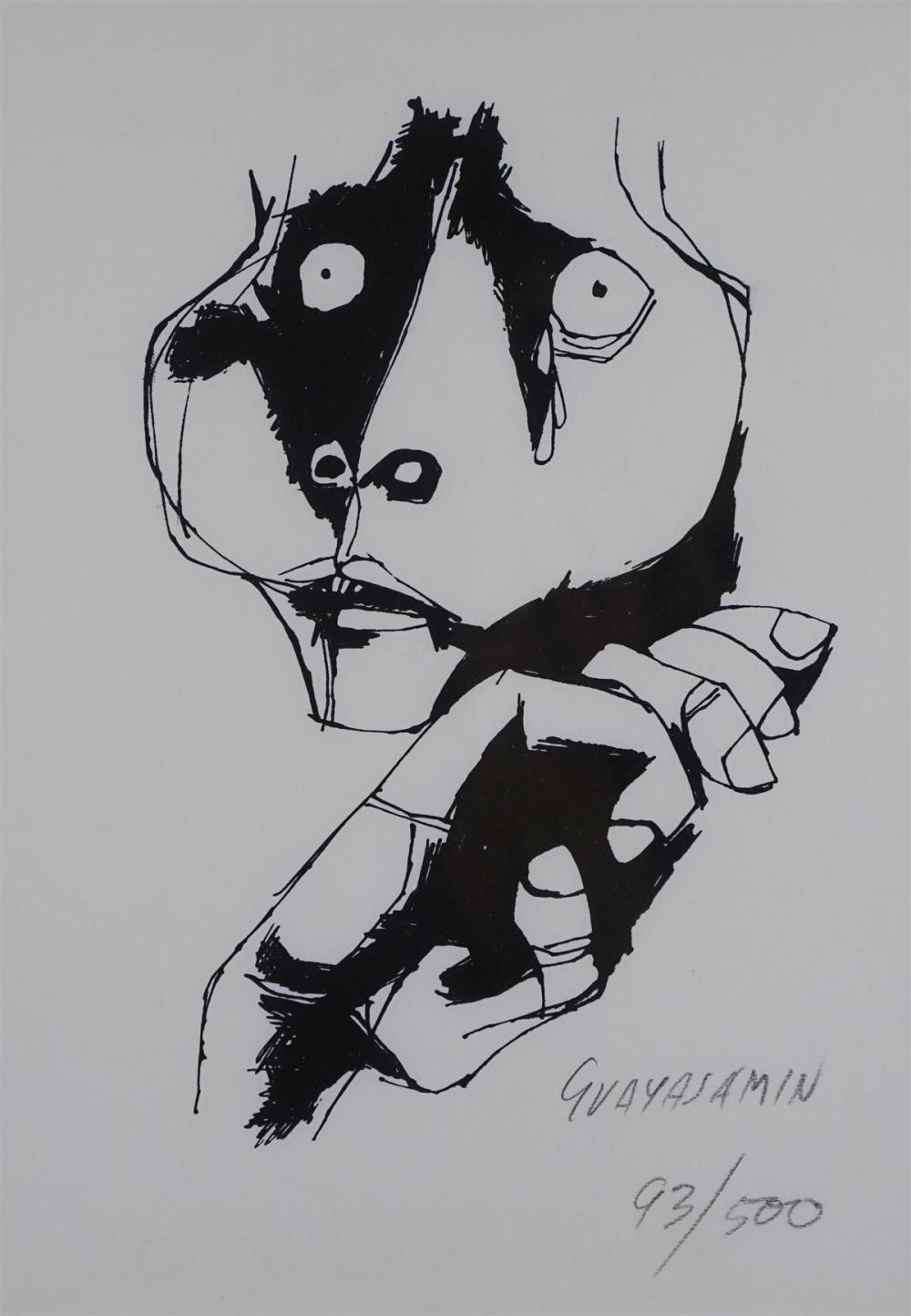 OSWALDO GUAYASAMIN (ECUADORIAN,