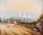 OSWALDO MONCAYO MOUNTAIN SCENE