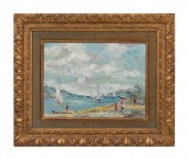 OTA GRIGAR 'COASTAL SCENE WITH