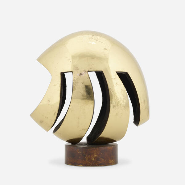 Oto Logo. Untitled. patinated and