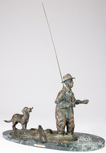 OTT JONES BRONZE FLY FISHERMAN