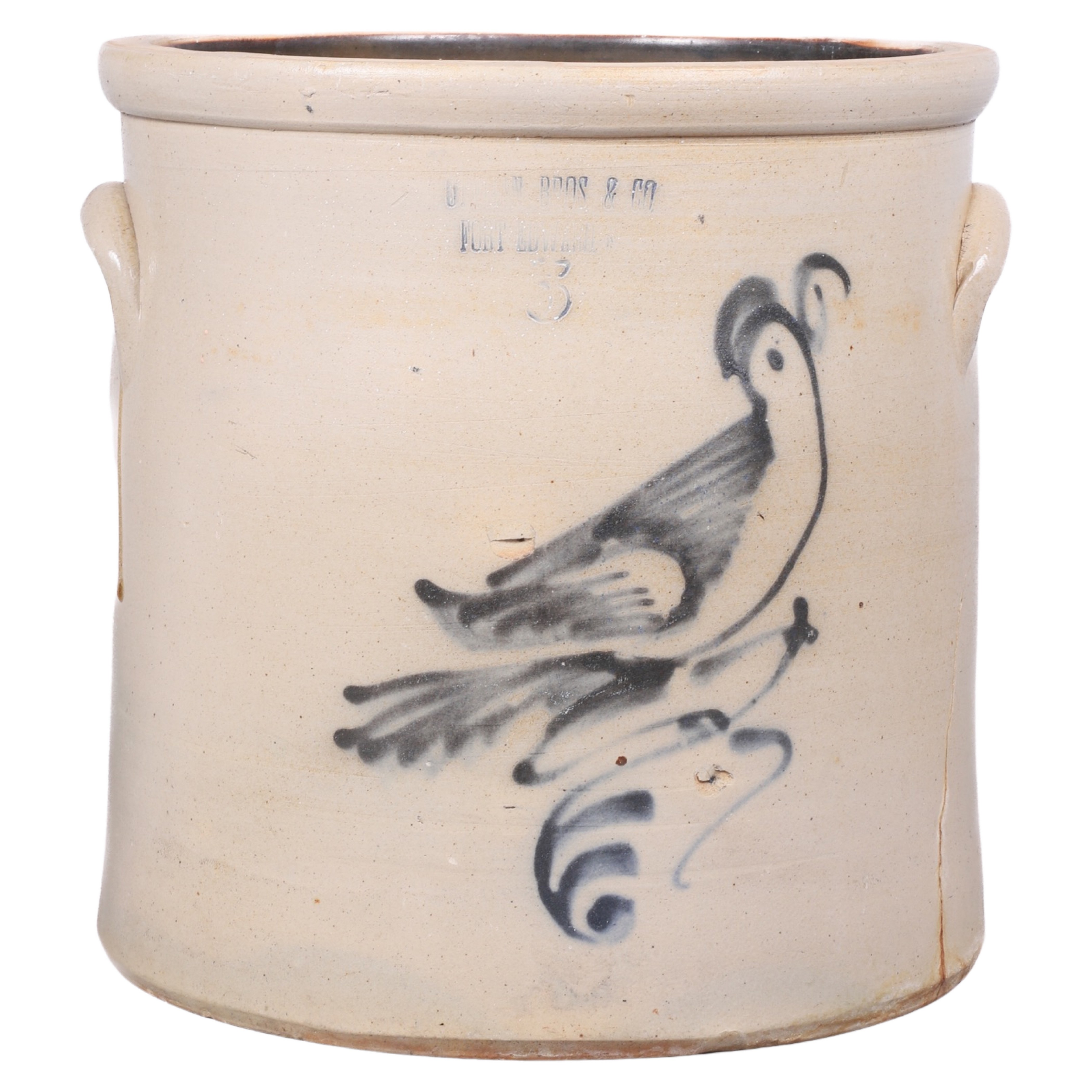 Ottman Bros & Co 3-gallon blue