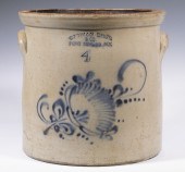 OTTMAN BROS. & CO STONEWARE CR
