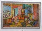 OTTO BOTTO, INTERIOR WITH NUDE