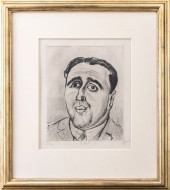 OTTO DIX PORTRAIT OF J.B. NEUM