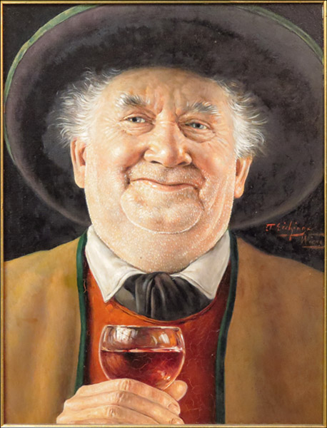 OTTO EICHINGER (1922-2004) MAN WITH