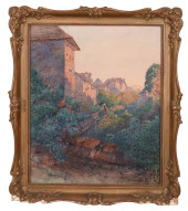 OTTO ELSNER SIGNED WATERCOLOR