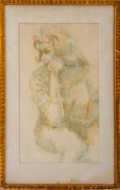 OTTO FRIED PORTRAIT OF A SEATE