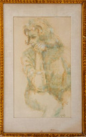 OTTO FRIED PORTRAIT OF A SEATE