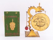 OTTO LEIDNER, ART DECO GILT ME