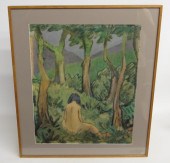 Otto Mueller print. Copyright