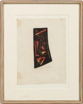 OTTO NEBEL, MODERN WOODBLOCK O