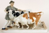 OTTO PILZ INCISED PORCELAIN FI