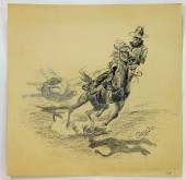 OTTO PLAUG JR WESTERN COWBOY W