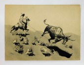 OTTO PLAUG JR. WESTERN COWBOY