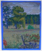 OTTO PLAUG JUGENDSTIL LANDSCAP