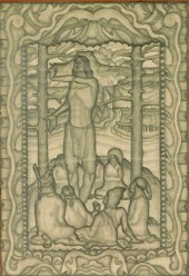 OTTO PLAUG JUGENDSTIL NATIVE A