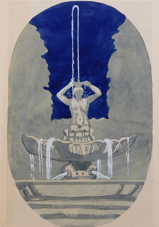 OTTO PLAUG JUGENDSTIL WATER