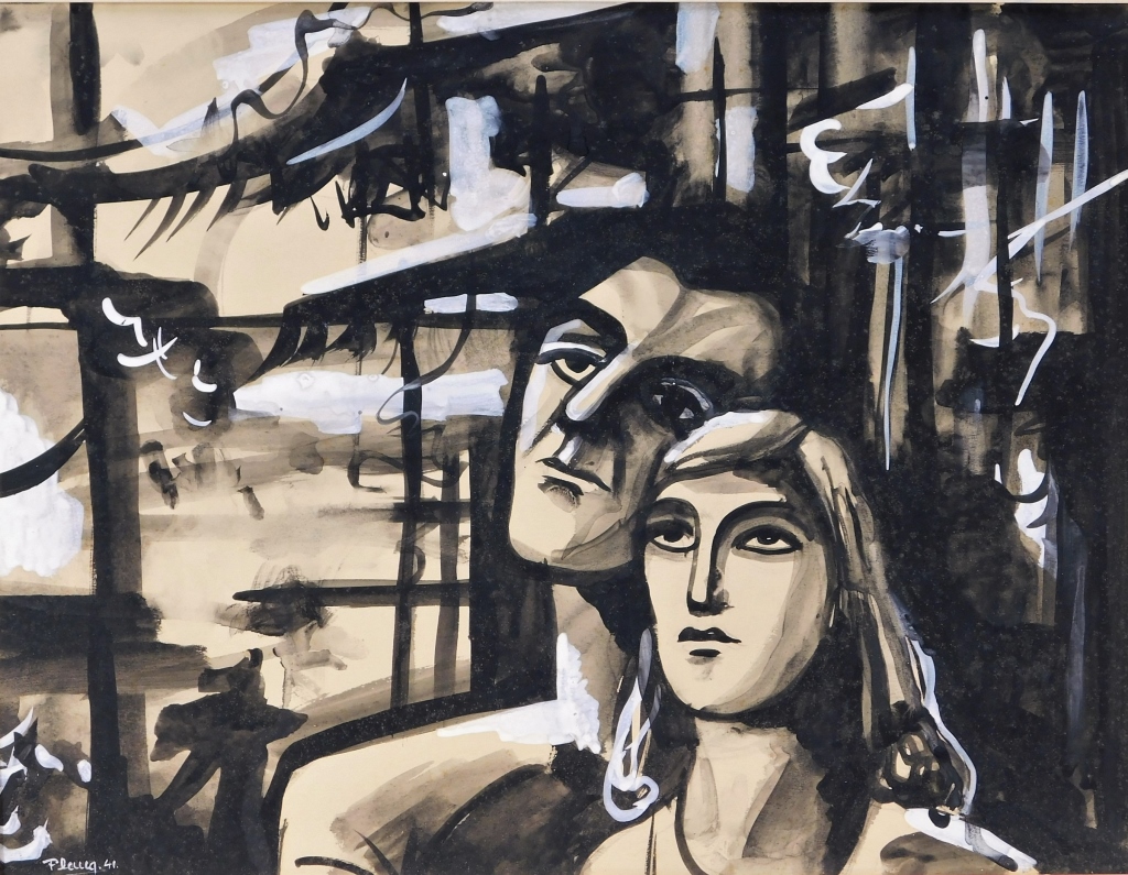 OTTO PLAUG MODERN SURREALIST INK