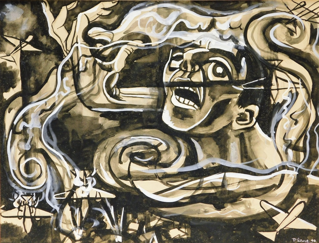 OTTO PLAUG MODERN SURREALIST WWII
