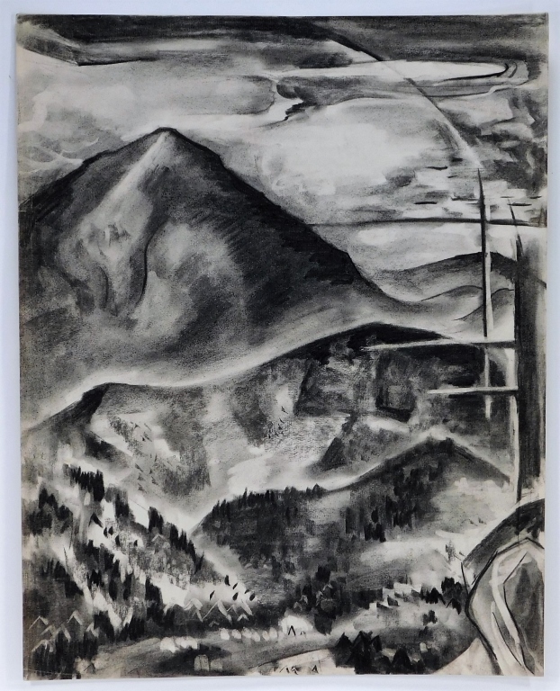 OTTO PLAUG MOUNTAIN LANDSCAPE