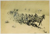 OTTO PLAUG WESTERN HORSE DRAWN