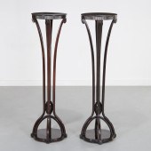 OTTO PRUTSCHER, PAIR BENTWOOD