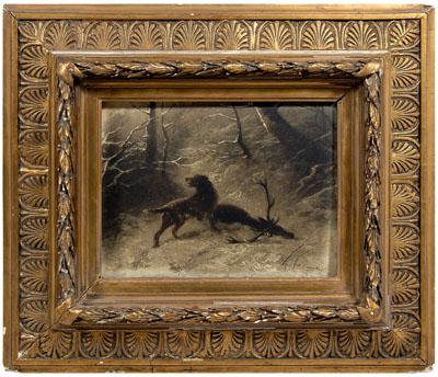 Otto Scheurer painting (German,