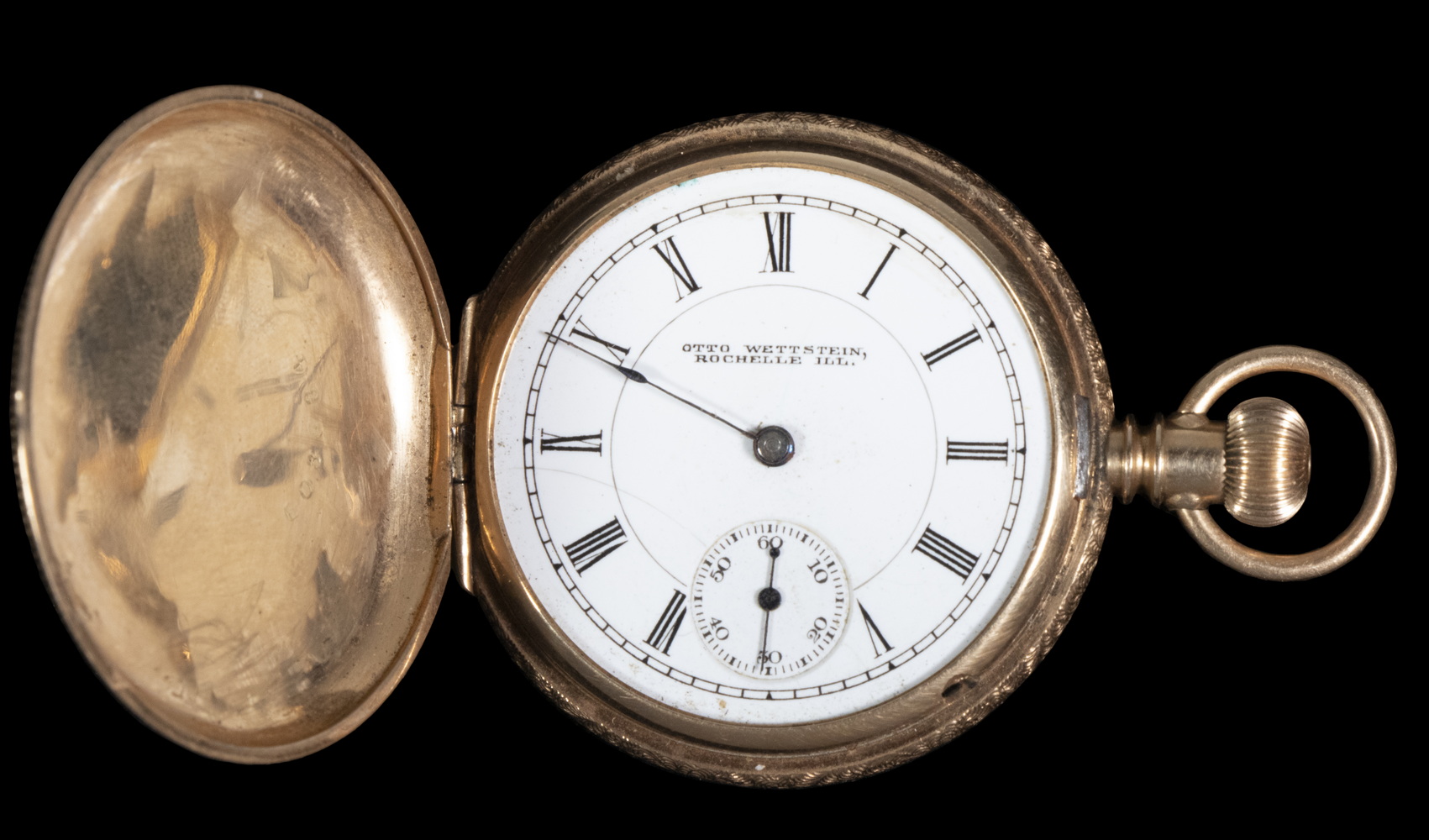 OTTO WETTSTEIN 14K GOLD POCKET