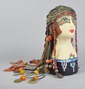 OTTOMAN COIN WEDDING HEADDRESS