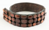 OTTOMAN LEATHER BELT SET WITH