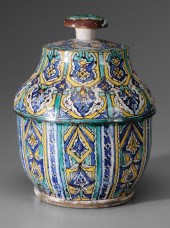 Ottoman Lidded Storage Jar Tur