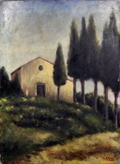 Ottone Rosai (1895-1957 - Ital