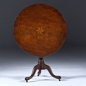 Oueen Anne Tilt Top Tea Table