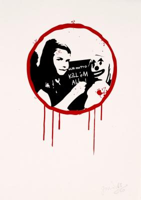 Our Motto Kill 'em all/signed