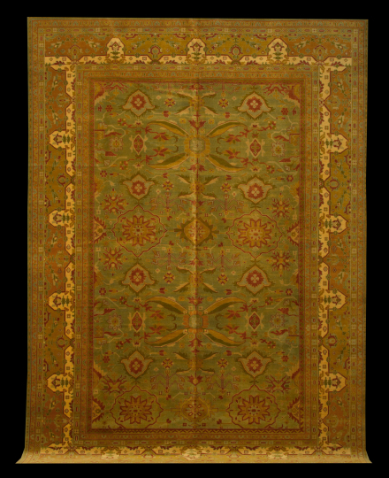 Oushak Carpet,  10' x 14'.