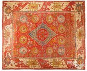 OUSHAK CARPET, EARLY 20TH C.Ou