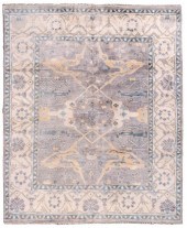 OUSHAK DESIGN RUG: 8'0" X 10'3