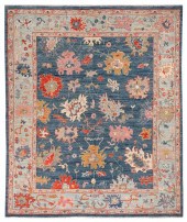 OUSHAK DESIGN RUG: 8'4" X 9'11