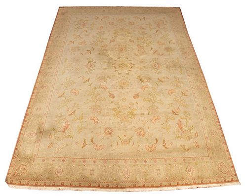 OUSHAK FLORAL RUG, 12&#039; X