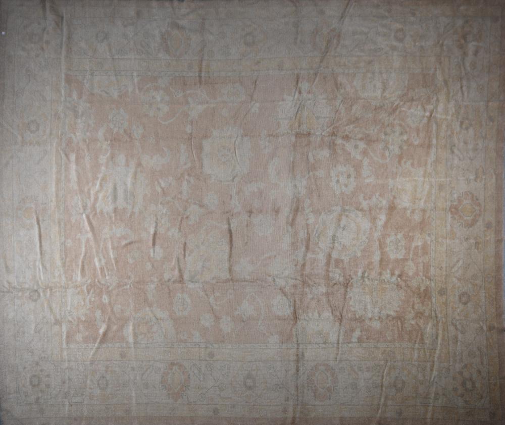 OUSHAK HAND KNOTTED LARGE RUG