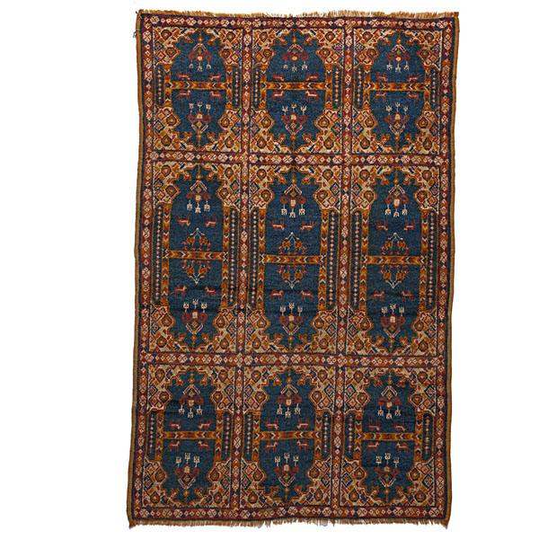 Oushak Rug Moroccan a wool Oushak