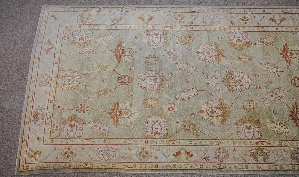 OUSHAK RUG, POST 1950, 22 FT 4 IN X