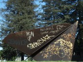 OUTDOOR STEEL SCULPTURE, JEAN