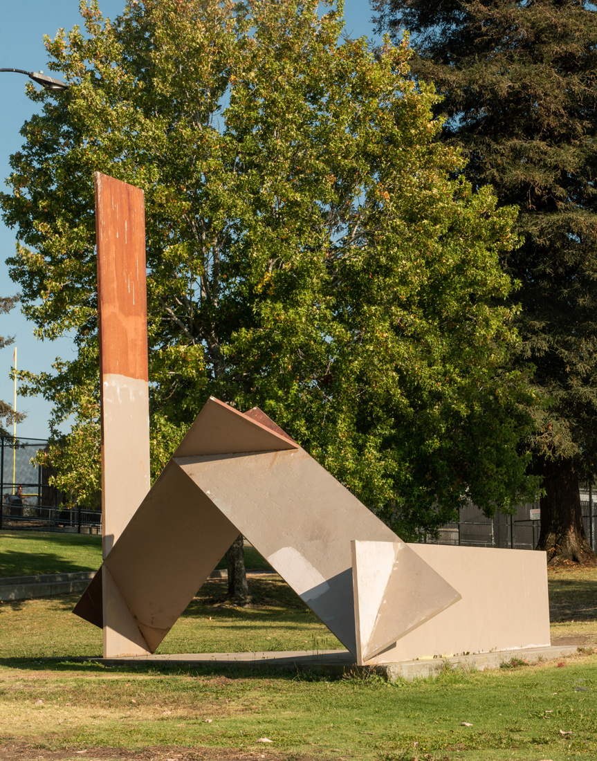 OUTDOOR STEEL SCULPTURE, PETER